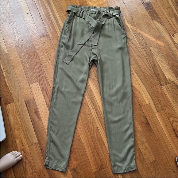 A.L.C. Green Ankle Ansel Military Army Pants Size 0 - Picture 1 of 10
